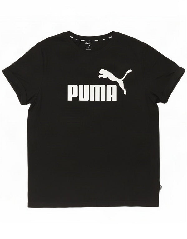 Puma Мужская футболка с рисунком, большой черный