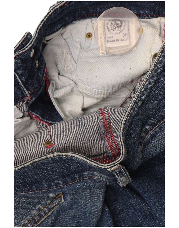 Женские джинсы Diesel Bootcut W30 L29, синие, хлопок