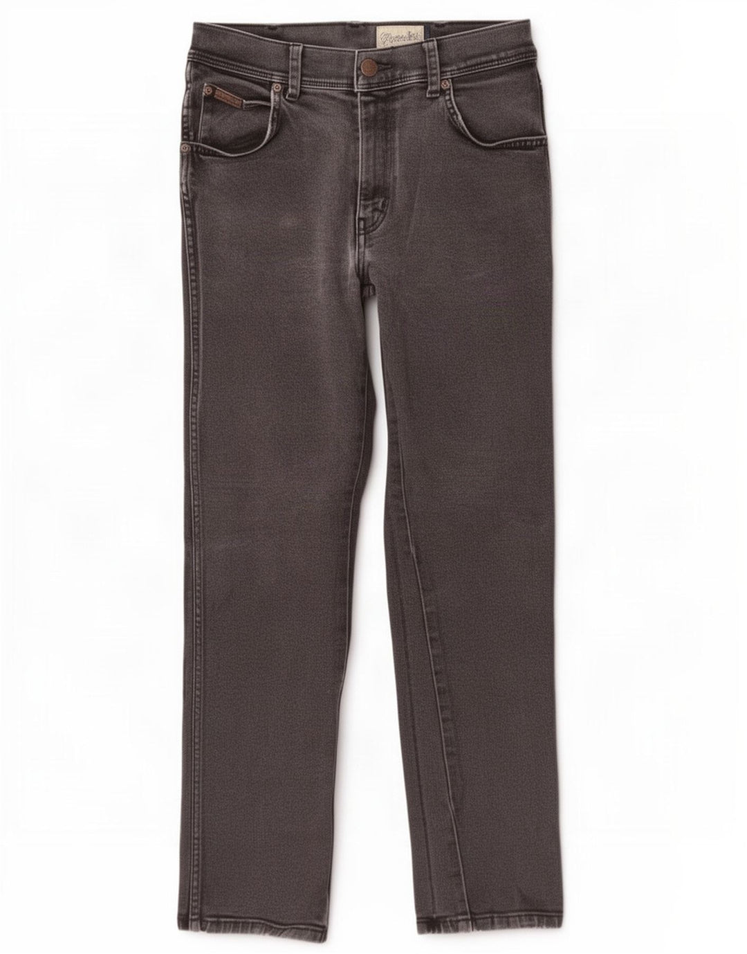 Мужские прямые джинсы Wrangler Texas Stretch W32 L30, серый хлопок