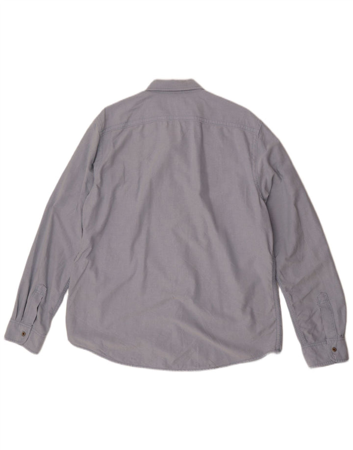 Мужская рубашка Ralph Lauren XL, синяя, хлопок