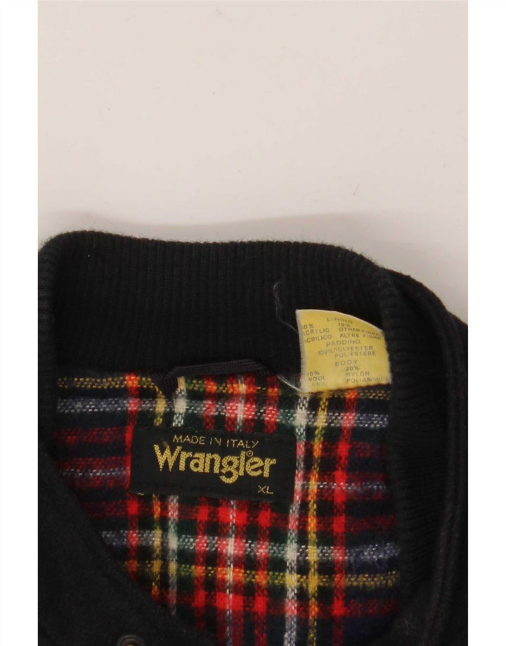 Мужская ветровка Wrangler UK 42 XL темно-синяя шерсть
