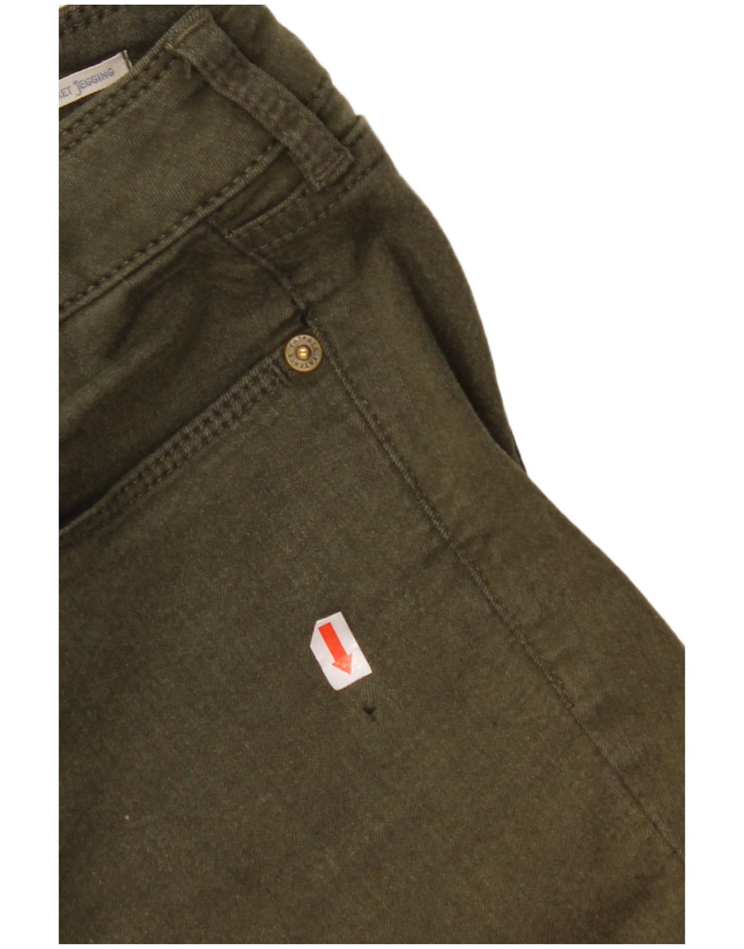 Женские джинсы-джеггинсы FAT FACE, Великобритания, 10 маленьких размеров, W28 L28, зеленый хлопок