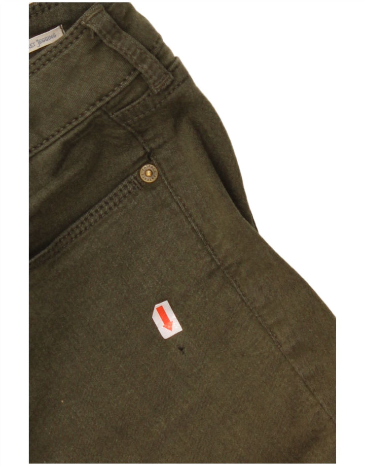 Женские джинсы-джеггинсы FAT FACE, Великобритания, 10 маленьких размеров, W28 L28, зеленый хлопок