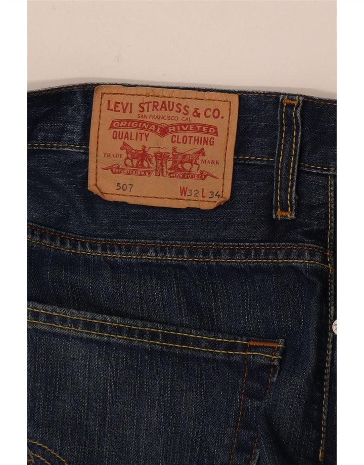 Мужские джинсы Levi's 507 Bootcut W32 L30 синие