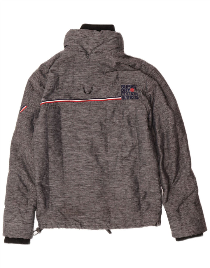 Мужская ветровка Superdry UK 34 XS Серый нейлон