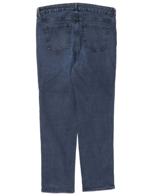 Женские прямые джинсы Marks & Spencer The Sienna UK 16, большие W34 L27, синие