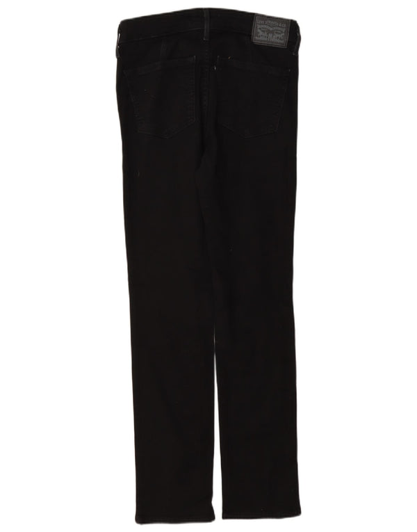 Женские узкие джинсы Levi's 712 W26 L30, черный хлопок