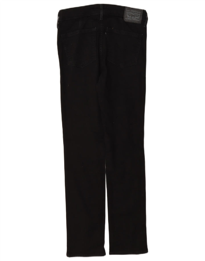 Женские узкие джинсы Levi's 712 W26 L30, черный хлопок