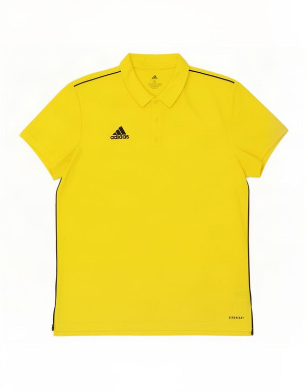 Мужская рубашка поло Adidas Aeroready XL, желтый полиэстер