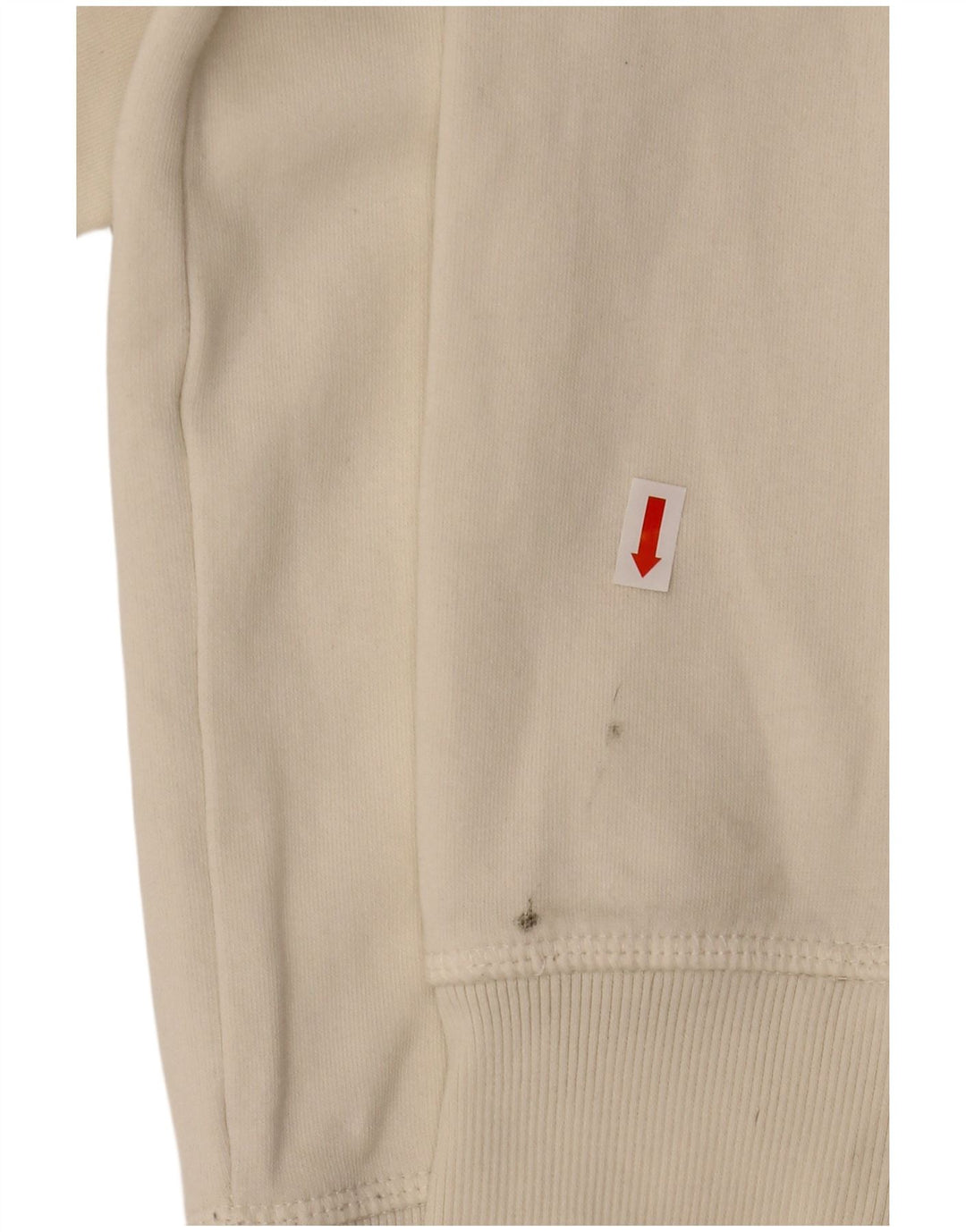 Женский джемпер с капюшоном CHAMPION UK 14, средний белый хлопок, белый