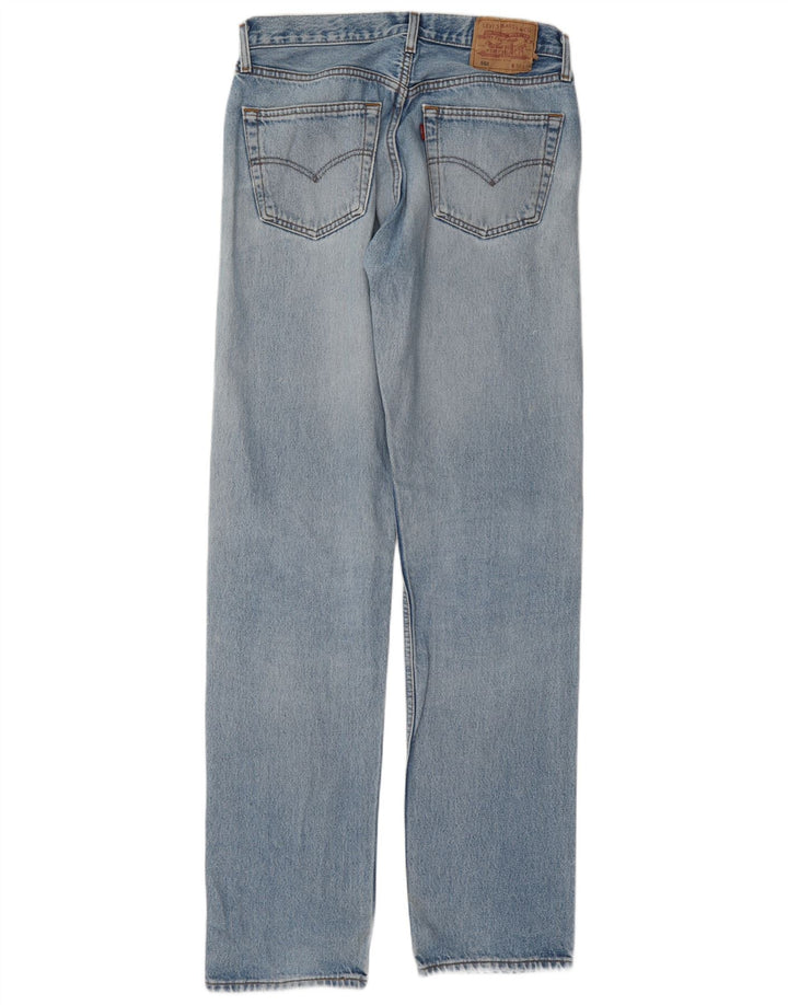 Мужские прямые джинсы Levi's 501 W33 L36 синие, хлопок
