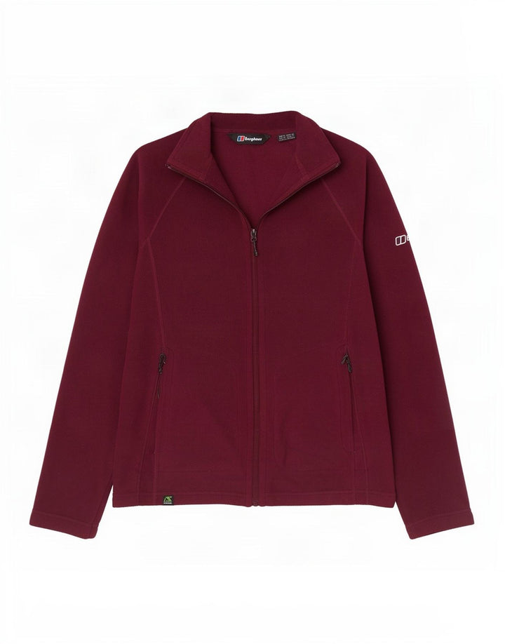 Женская флисовая куртка Berghaus UK 12, средний бордовый полиэстер