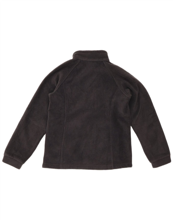 Флисовая куртка COLUMBIA для мальчиков 14–15 лет, большая, черная, полиэстер