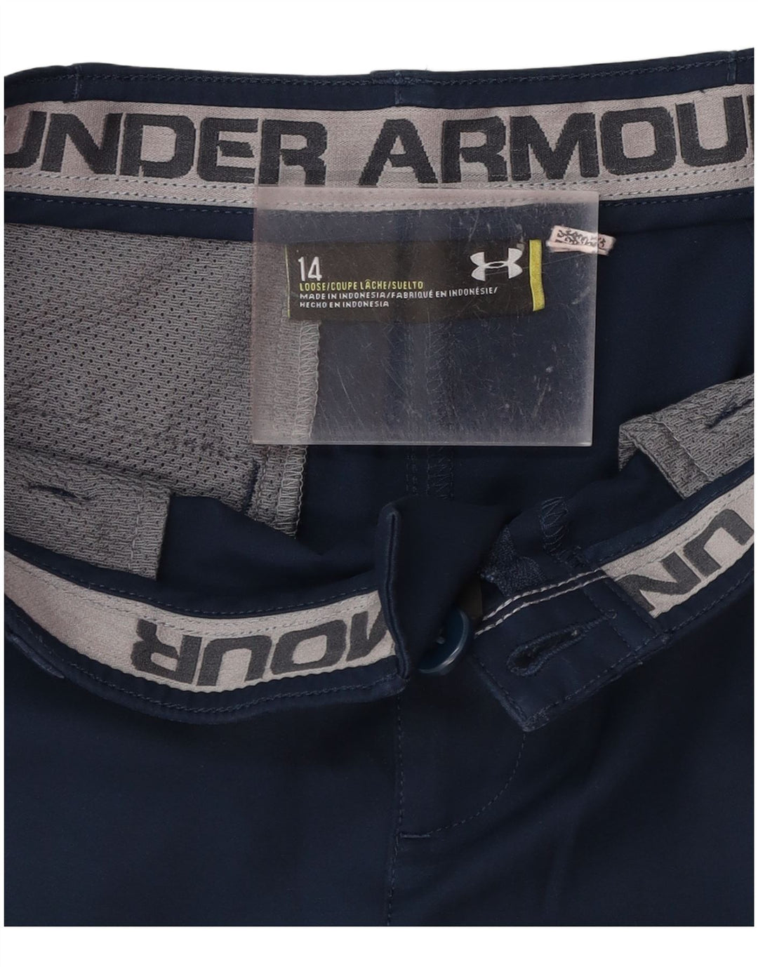Шорты-чиносы для мальчиков UNDER ARMOR 13–14 лет W28, темно-синие