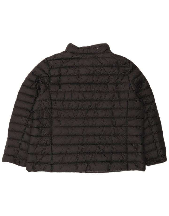 Женская стеганая куртка Tommy Hilfiger UK 20 2XL черная из полиамида