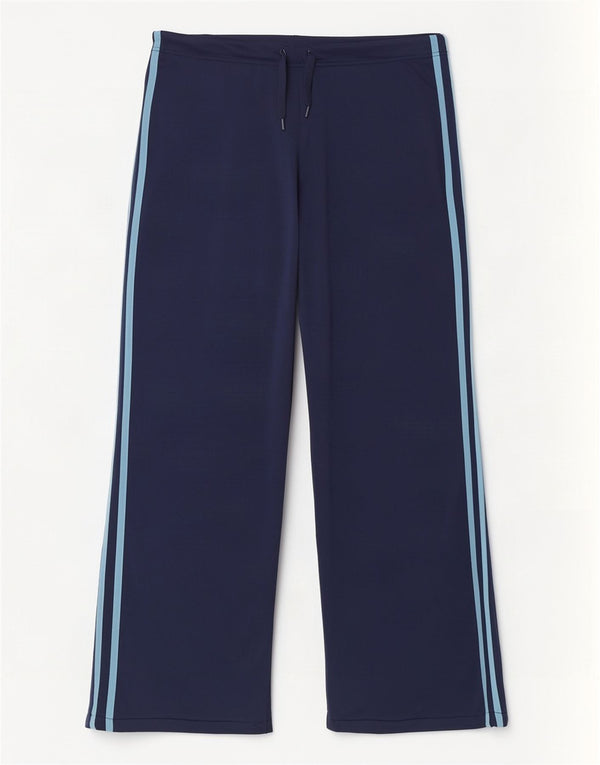 Женские спортивные брюки Adidas UK 14, средний темно-синий, полиэстер