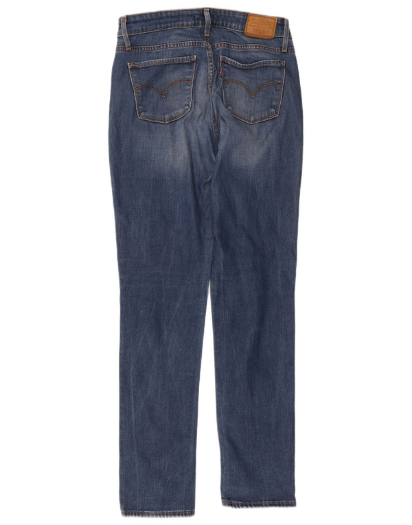 Женские зауженные джинсы Levi's 712 W28 L32 синие из лиоцелла