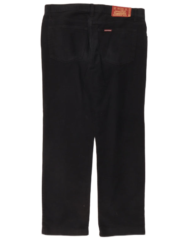 Мужские прямые джинсы Carrera 700 Regular Fit IT 52 XL W36 L30, черный хлопок