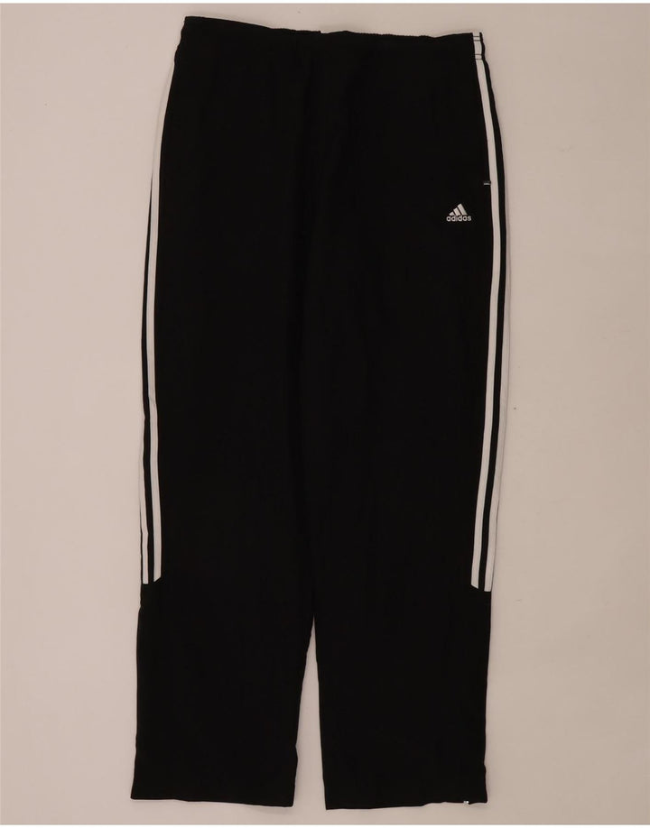 Женские спортивные брюки Adidas UK 16, большой черный полиэстер