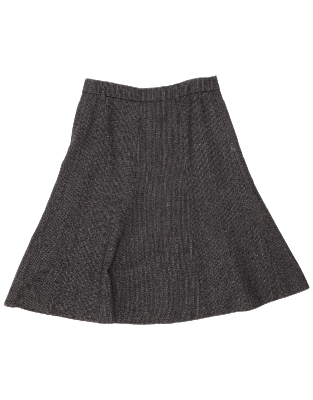 Женская юбка трапециевидного силуэта J. Crew, США 2, XS W28, серая, с рисунком «елочка», шерсть