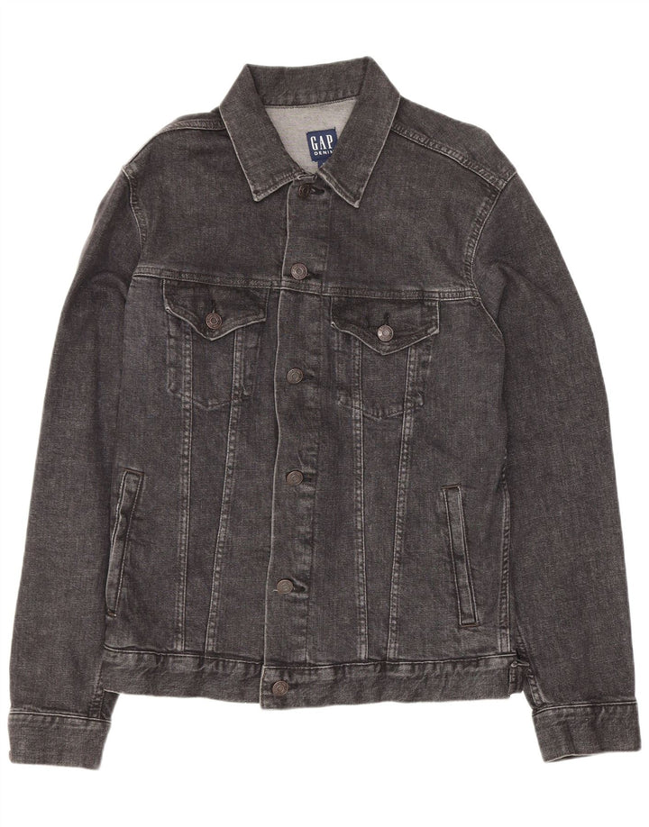 Мужская джинсовая куртка Gap UK 34 XS Серая, хлопок