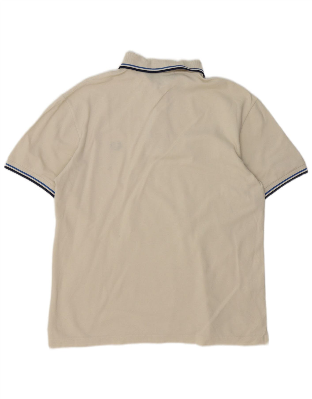 Мужская рубашка-поло Fred Perry, хлопок в белую полоску среднего размера