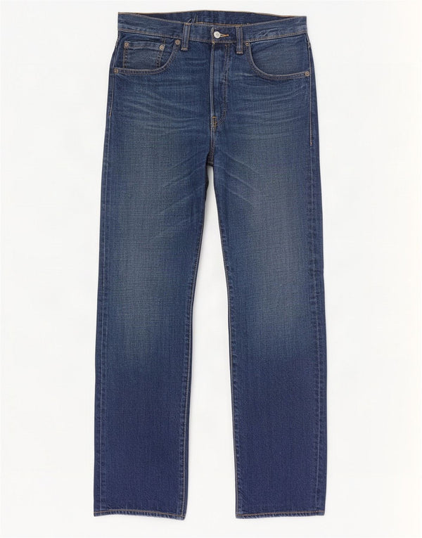 Мужские прямые джинсы Levi's 501 W32 L32 темно-синие, хлопок