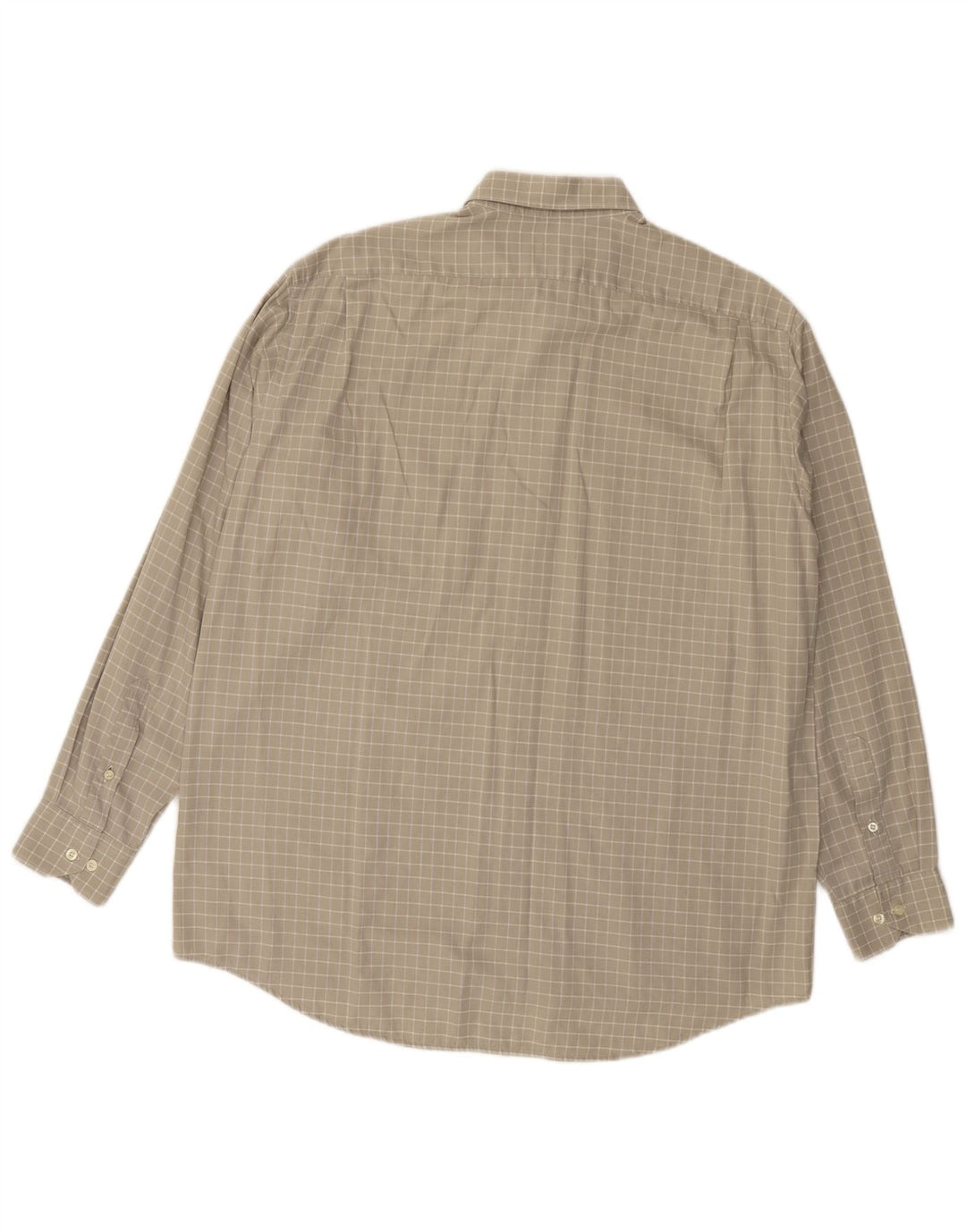 Мужская рубашка LACOSTE, размер 41, большая серая клетка, хлопок