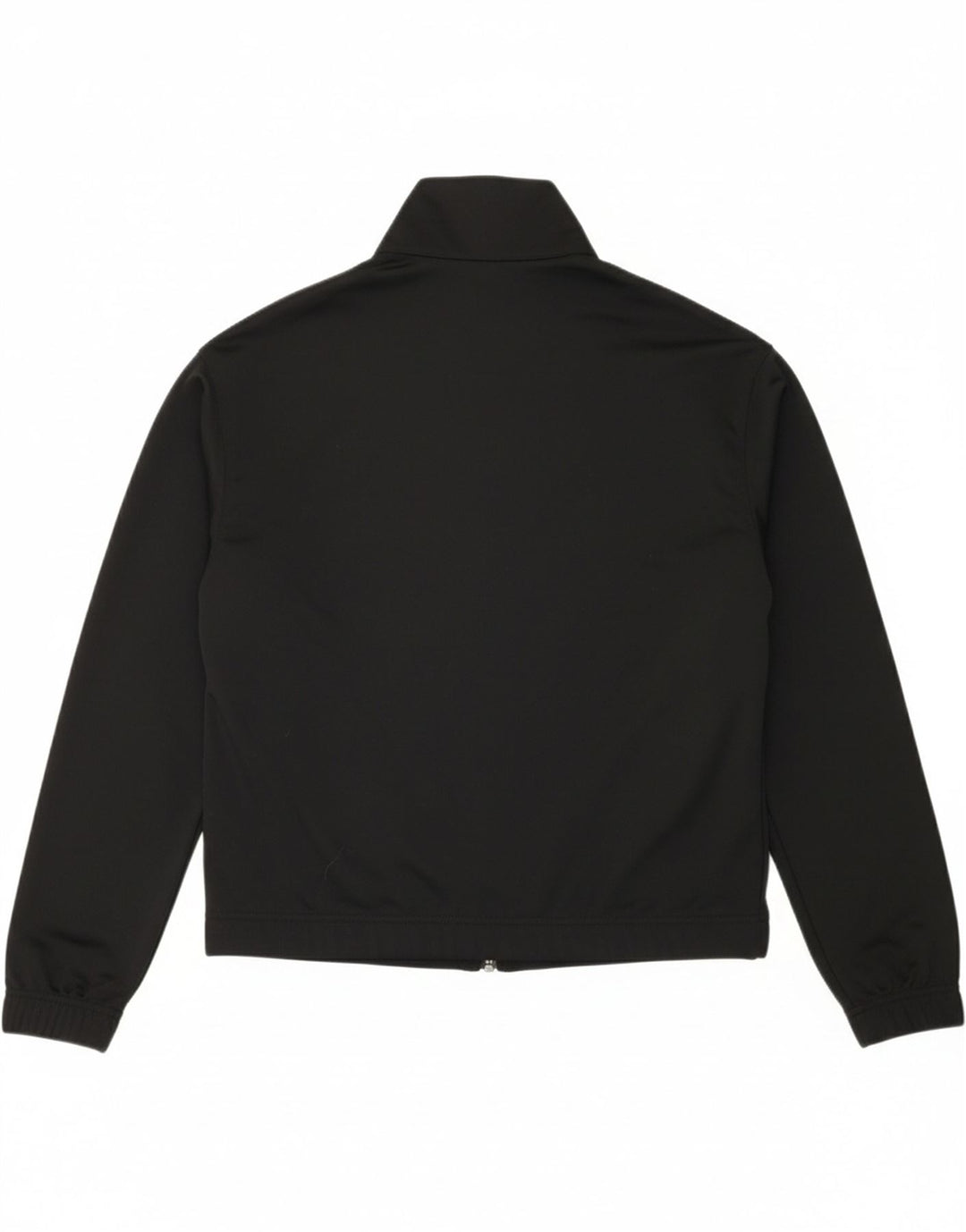 NIKE Womens Tracksuit Top Jacket UK 14 Medium Black Polyester Vintage Nike and Second-Hand Nike from Messina Hembry 