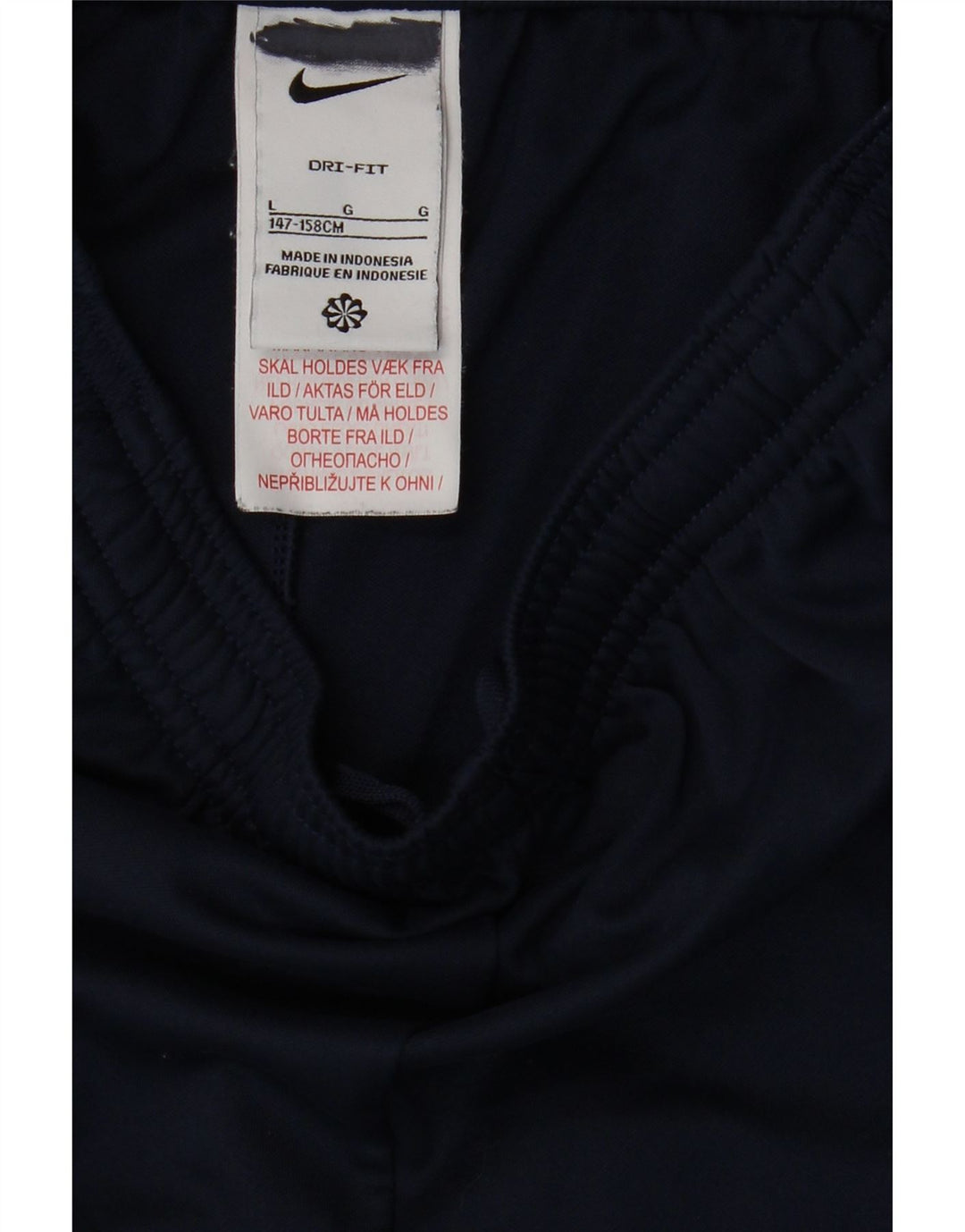 Спортивные брюки NIKE для мальчиков Dri Fit, 12–13 лет, большой размер, темно-синий, полиэстер