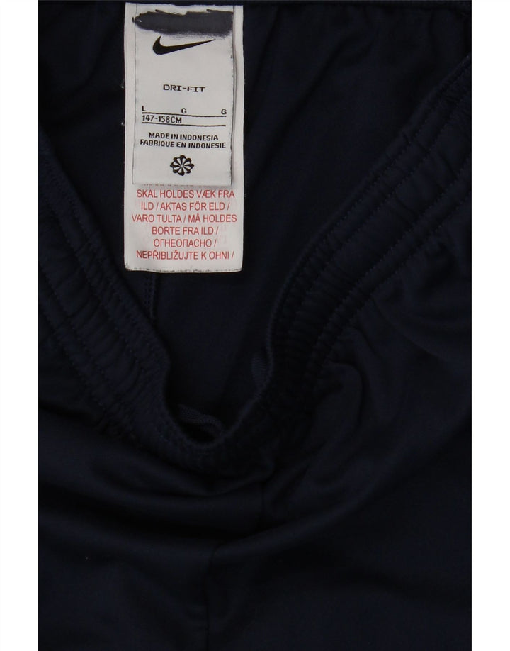 Спортивные брюки NIKE для мальчиков Dri Fit, 12–13 лет, большой размер, темно-синий, полиэстер