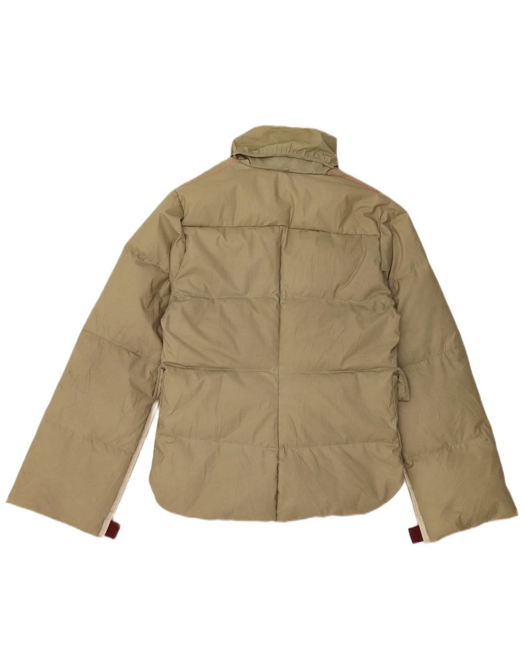 Женская стеганая куртка DIESEL UK 14, средний цвет хаки, полиэстер