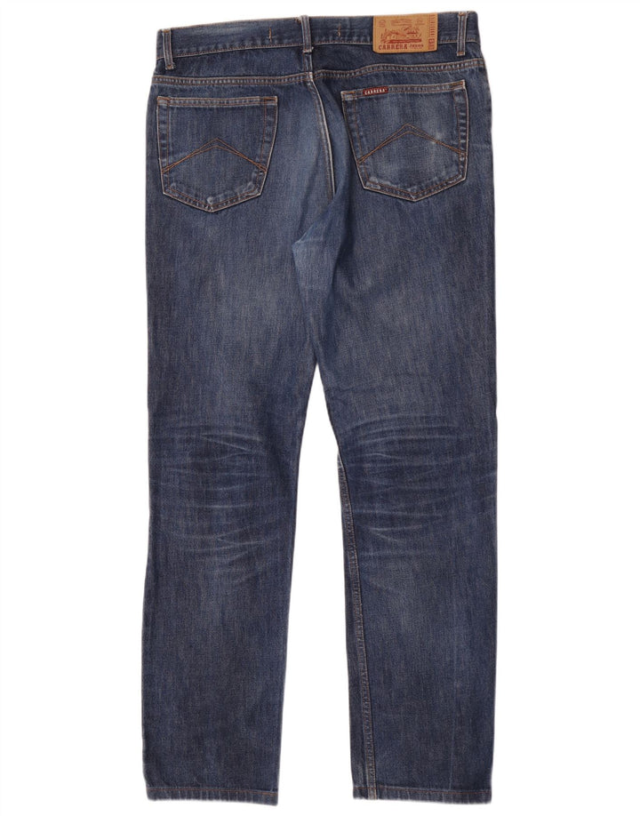 Мужские прямые джинсы Carrera 700 Regular Fit W34 L33, синий хлопок
