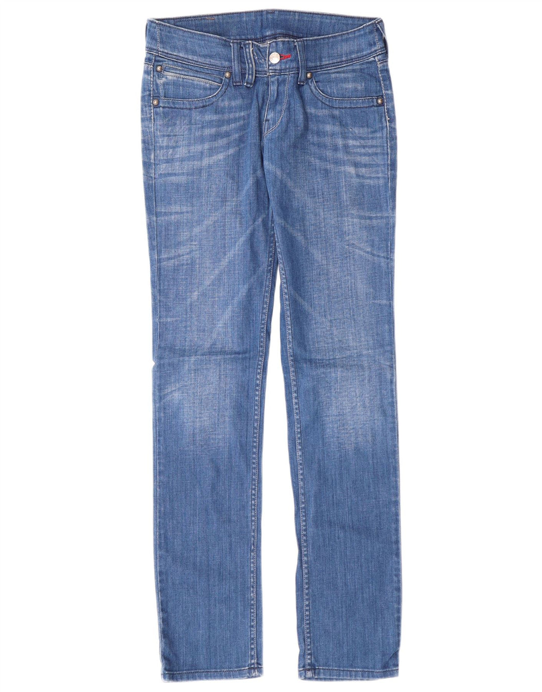 Женские узкие джинсы LEVI'S W28 L32 Синие, хлопок