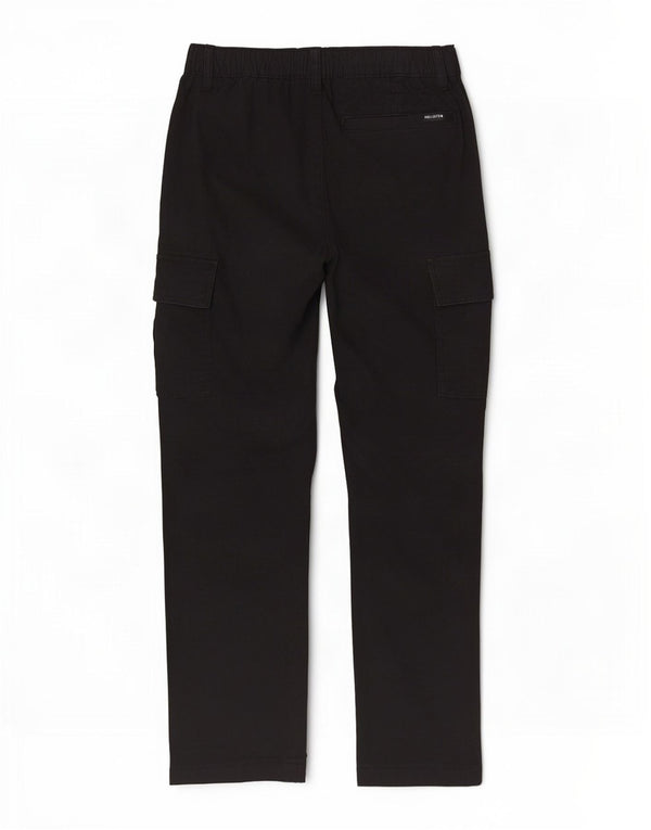 Женские узкие брюки-карго Hollister XS W28 L28, черные, хлопковые