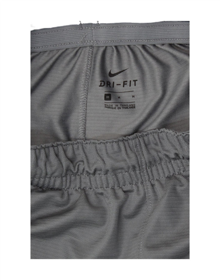 Мужские спортивные шорты Nike Dri Fit с графикой, средний серый полиэстер