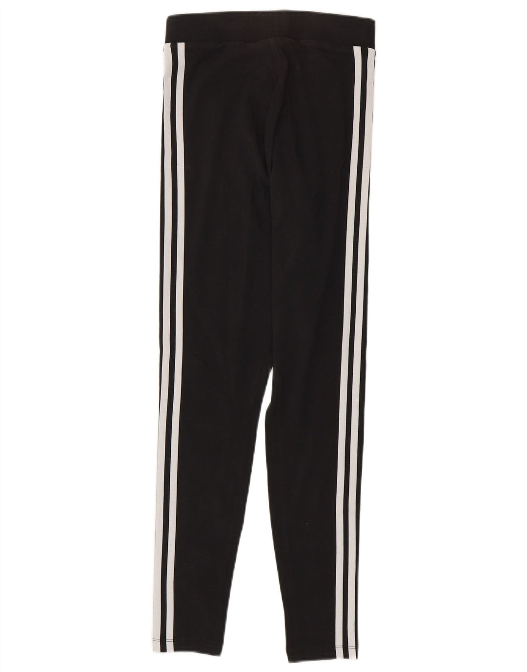 Женские леггинсы Adidas UK 8, маленькие черные хлопковые