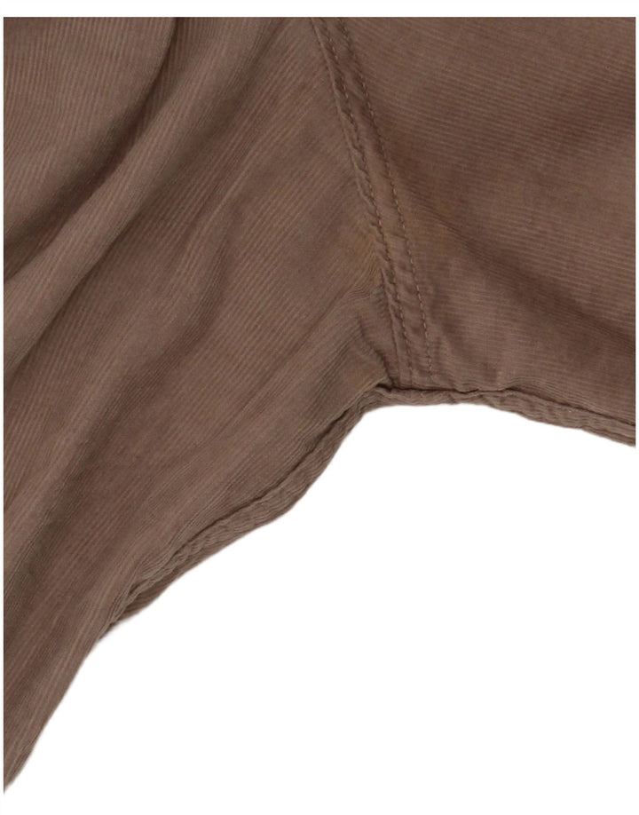 Мужская вельветовая рубашка ALL SAINTS XL, бежевый хлопок