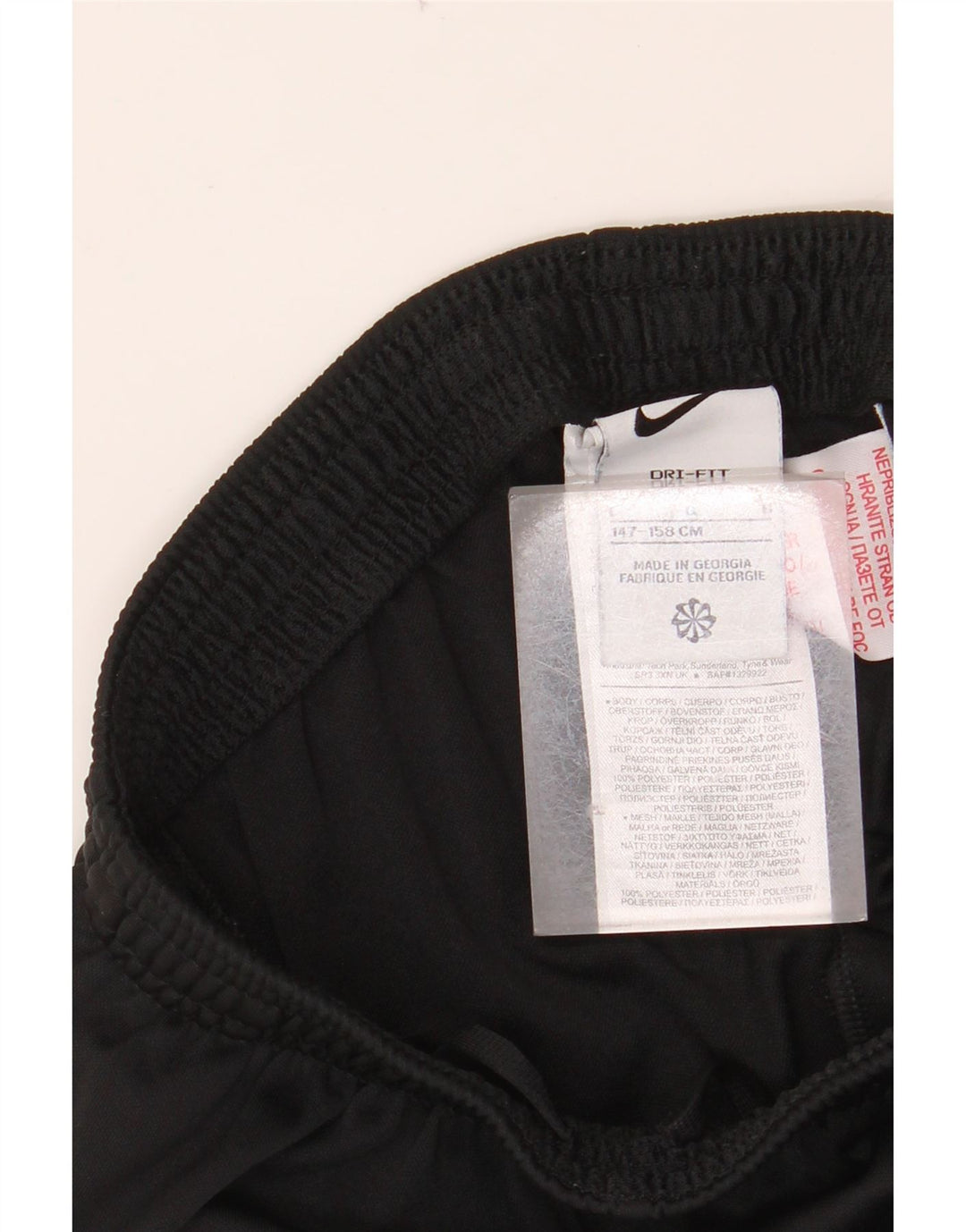 Спортивные брюки NIKE для мальчиков Dri Fit, 12–13 лет, большие черные цветные блоки