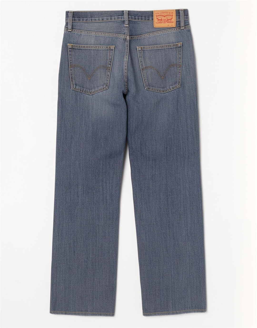 Мужские прямые джинсы Levi's 514 W36 L31 синие, хлопок