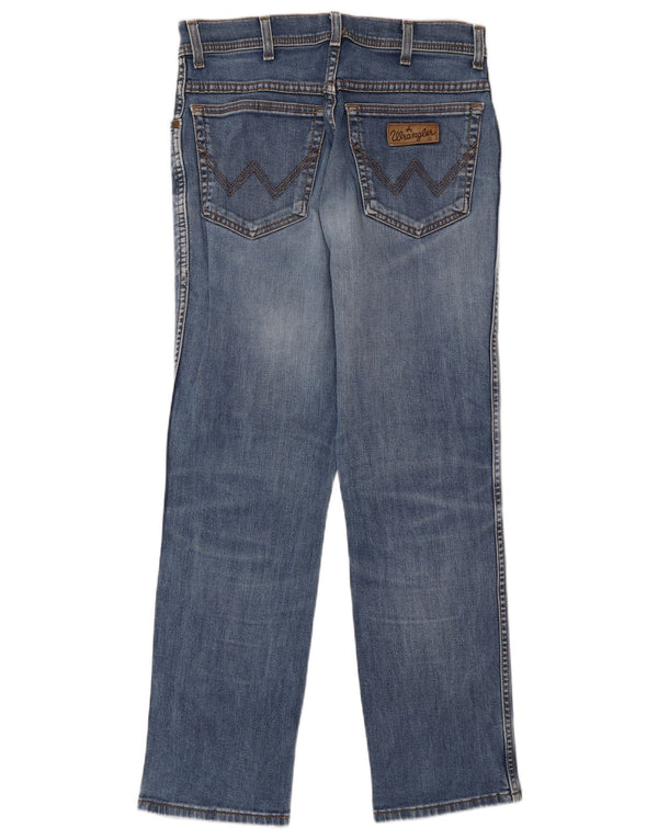Мужские прямые джинсы WRANGLER Texas Stretch W32 L30, синий хлопок