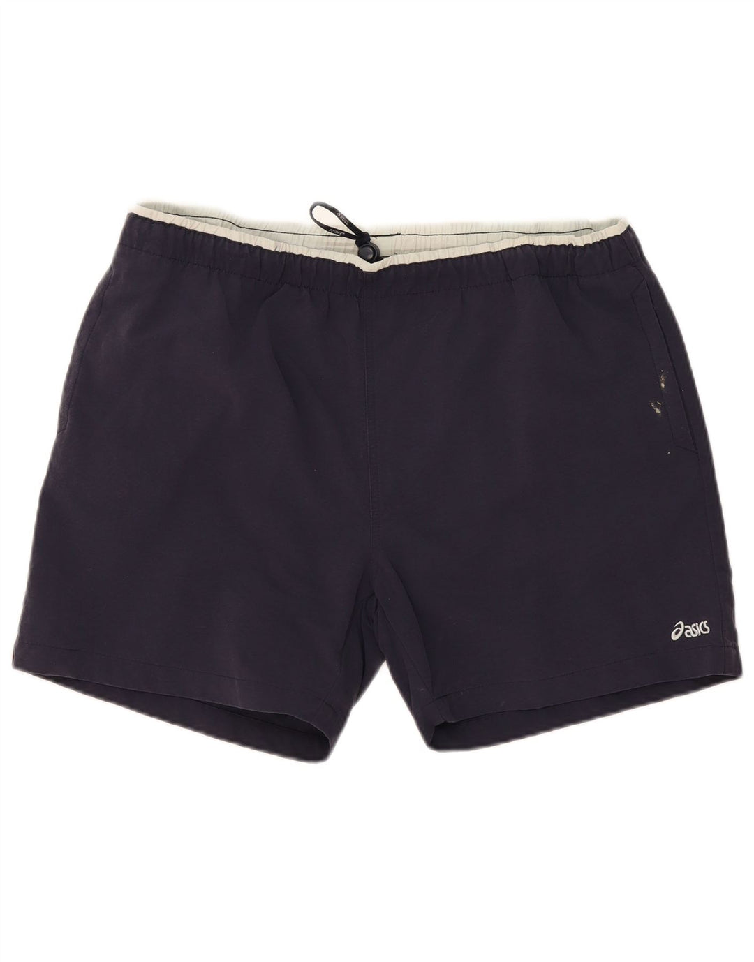 Мужские спортивные шорты с рисунком Asics 2XL темно-синие