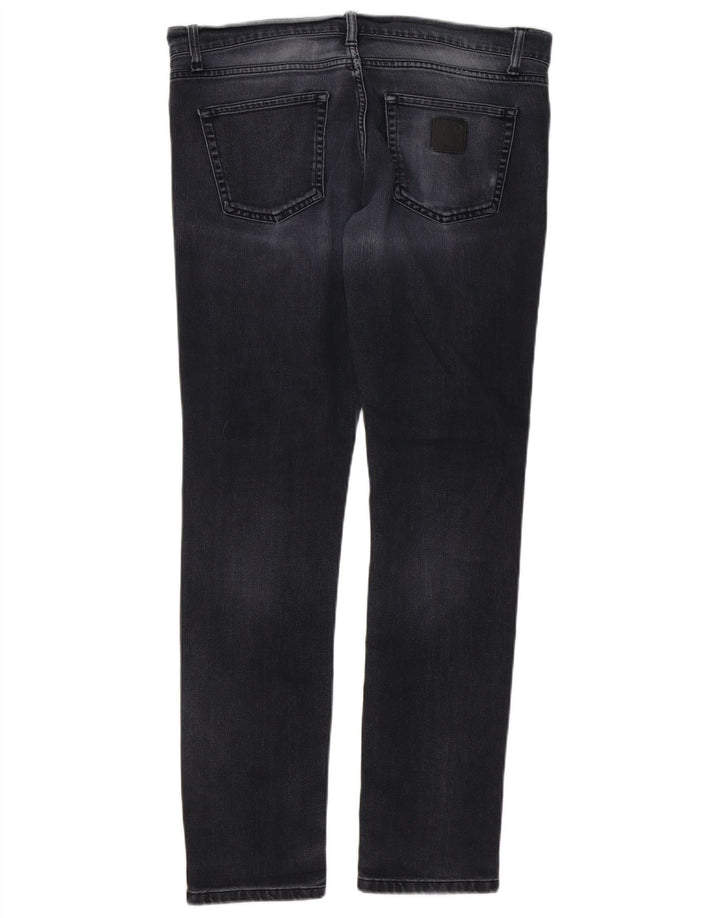 Мужские прямые джинсы Carhartt W34 L32 серые