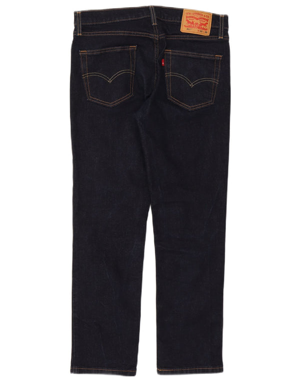 Мужские джинсы Levi's 511 Slim W33 L30 Темно-синие, хлопок