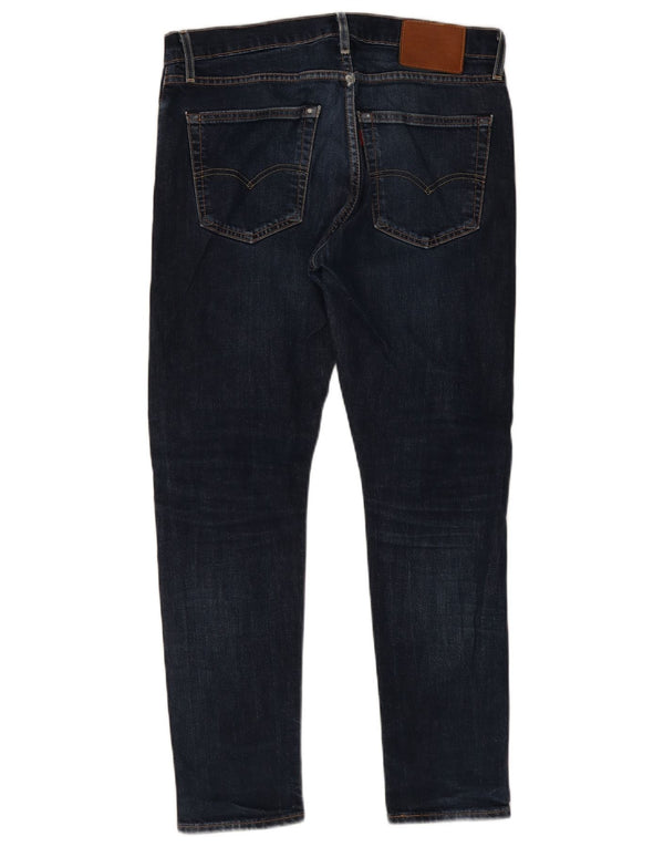 Мужские зауженные джинсы Levi's 512 W33 L30 темно-синие, хлопок