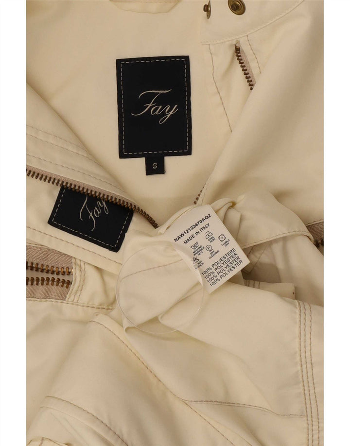 Женская куртка Fay Utility UK 10, маленький белый полиэстер