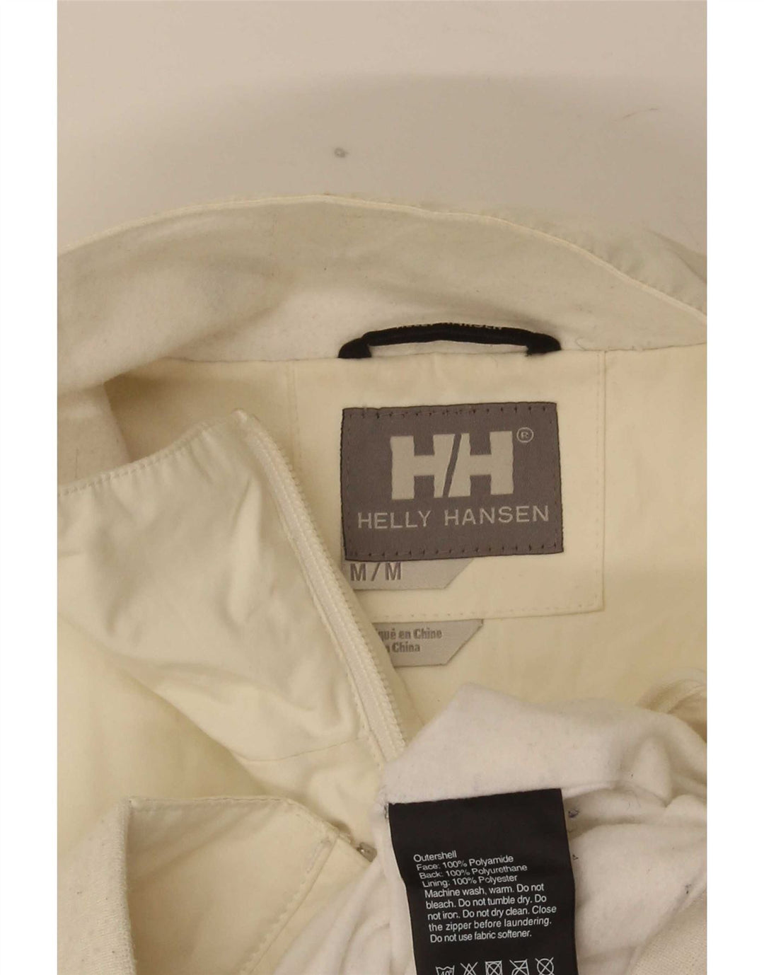 Мужская куртка-бомбер Helly Hansen UK 38, средний белый полиамид