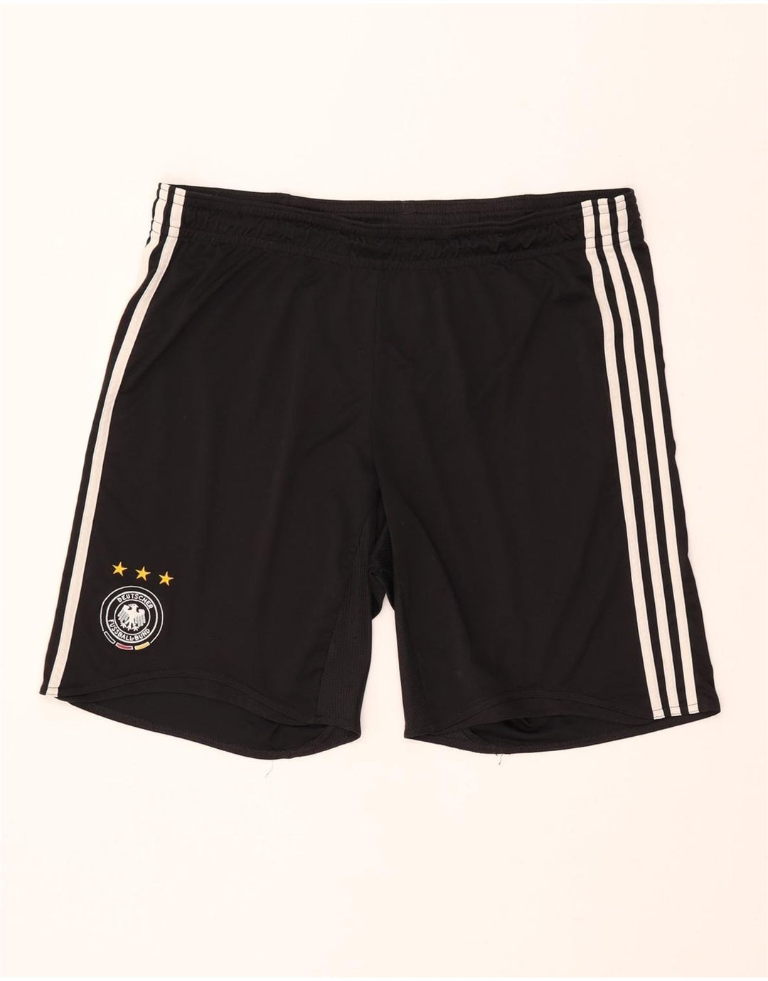 Мужские спортивные шорты ADIDAS Deutscher Fussball Bund, большие черные