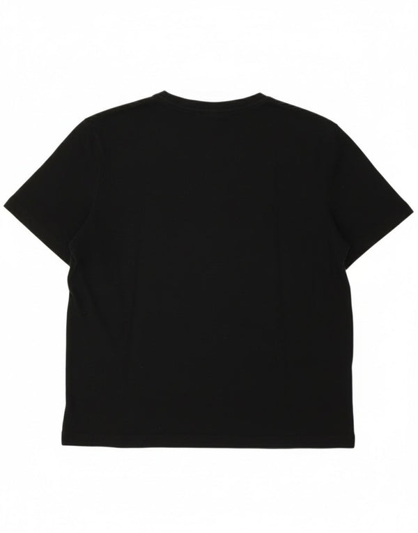 Мужская футболка Umbro Etoile Sportive Bouzalac с рисунком, топ среднего размера, черный хлопок