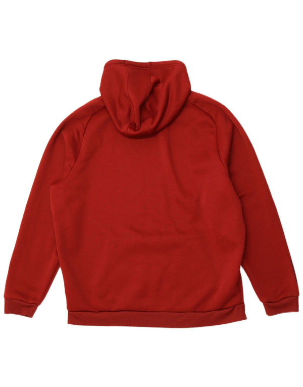 Мужской джемпер с капюшоном UNDER ARMOR XL бордовый полиэстер